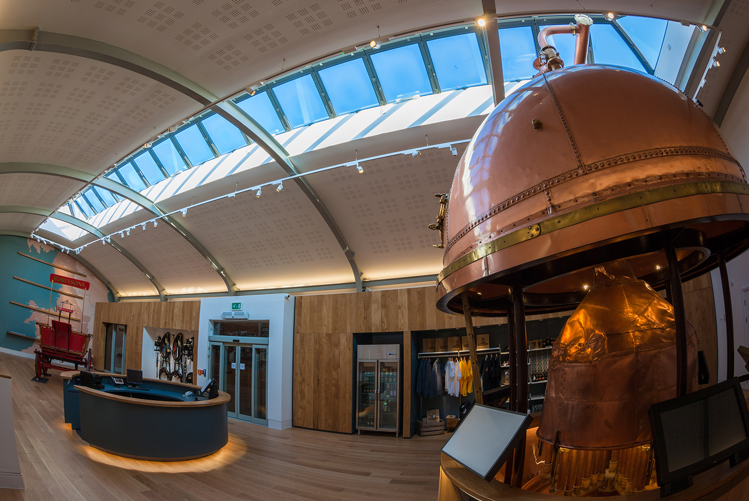 Modular Lantern Rooflight for Robinson's Brewery